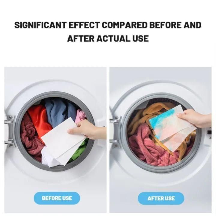 Fabric Clothes Color Absorb Paper for Washing Machin