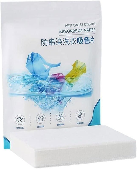 Fabric Clothes Color Absorb Paper for Washing Machin